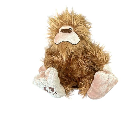 Aurora Bigfoot 12" Sasquatch Brown Wild Thing Plush Stuffy Stuffed Animal Toy - Picture 1 of 5